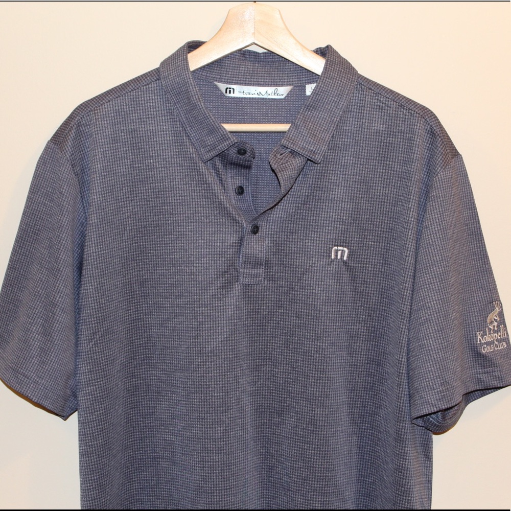 travis mathew golf polo shirt